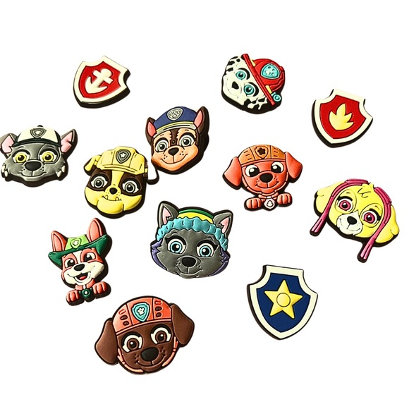 Paw Patrol Shoe Charms - Picture 1 of 1